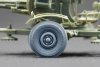 ScaleX WM 35010C ZU 23-2 Ordinary and sagged wheel set (for Trumpeter) 1/35
